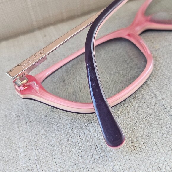 Nine West Women Eyeglasses Frame Black/Gold Tone NW5157 Glasses Eye Wear - Picture 6 of 12